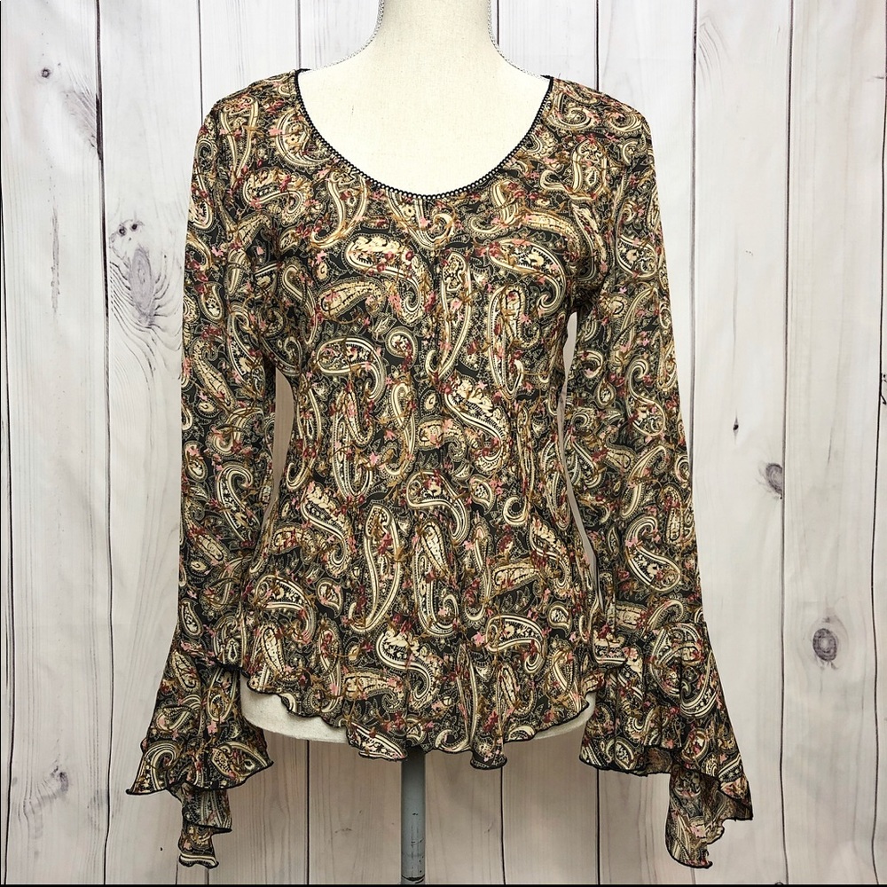 Massini Bell Sleeve Top